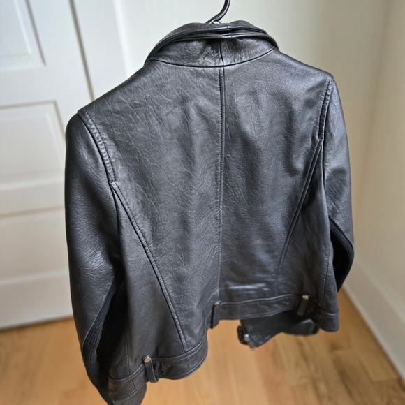 Vince RARE leather moto jacket size L - Picture 7 of 12